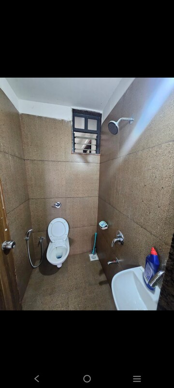 Bathroom in 3 BHK Apartment at Shiv Green, Ghuma – for Rent