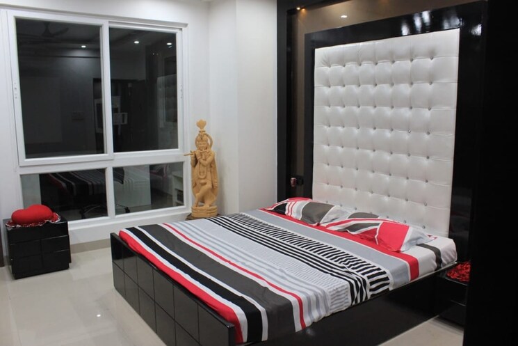 Bedroom, meenakshi-sky-lounge 4 Bedroom 2700 Sq.Ft. Apartment In Kothaguda Hyderabad 9718320