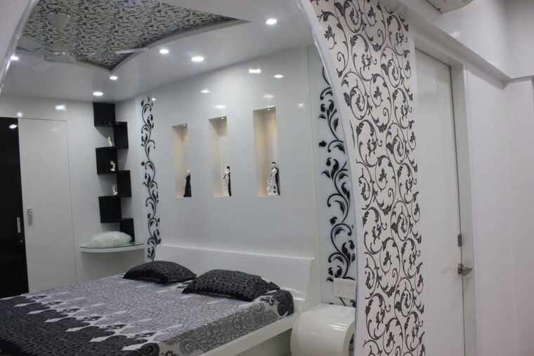 Master Bedroom, meenakshi-sky-lounge 4 Bedroom 2700 Sq.Ft. Apartment In Kothaguda Hyderabad 9718320