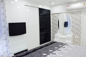 Building Lobby in 4 BHK Apartment at Meenakshi Sky Lounge, Kothaguda – for Rent