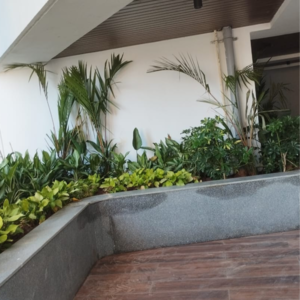 Balcony in 3 BHK Apartment at Om Sree Skypark, Kompally – for Sale
