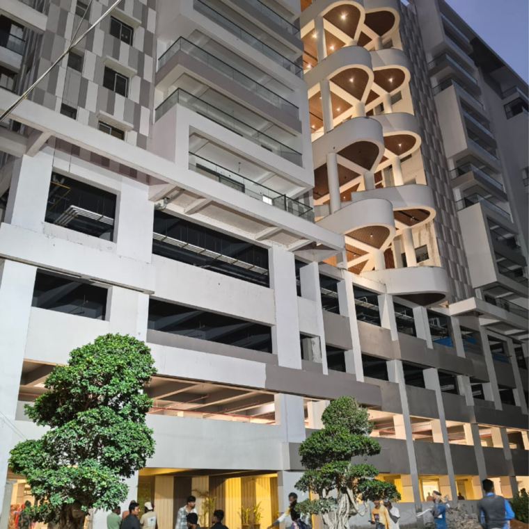 Exterior View, om-sree-skypark 3 Bedroom 2235 Sq.Ft. Apartment In Kompally Hyderabad 9718445