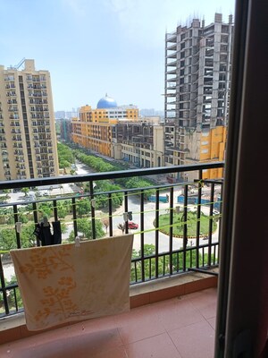 Balcony in 1 BHK Apartment at Maxblis Grand Wellington, Sector 75 – for Rent