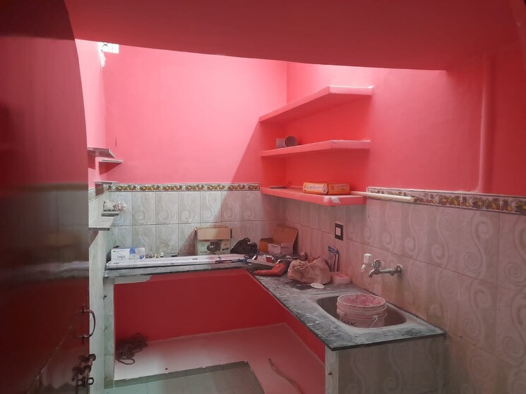 Kitchen, sigra 2 Bedroom 1100 Sq.Ft. Apartment In Sigra Varanasi 9718424