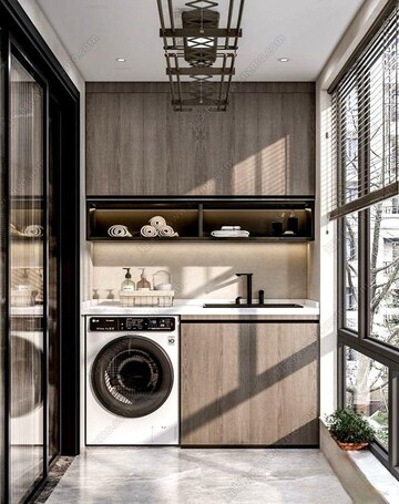 Kitchen in 2 BHK Apartment at Nri Layout – for Sale