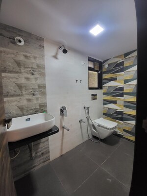 Bathroom in 1 BHK Apartment at One Hiranandani Park, Ghodbunder Road – for Rent