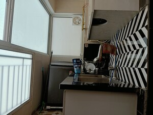 Kitchen in 2 BHK Apartment at Landcraft Golflinks Plaza, Pandav Nagar – for Sale