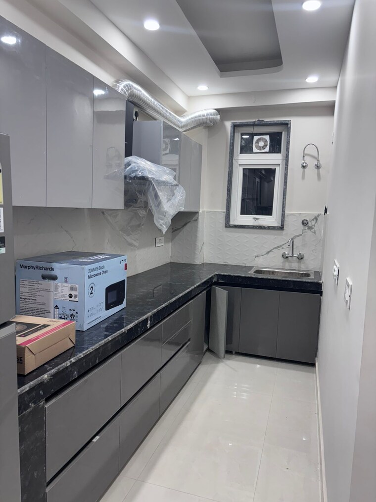 Kitchen, sector 40 1 Bedroom 744 Sq.Ft. Builder Floor In Sector 40 Gurgaon 9718946