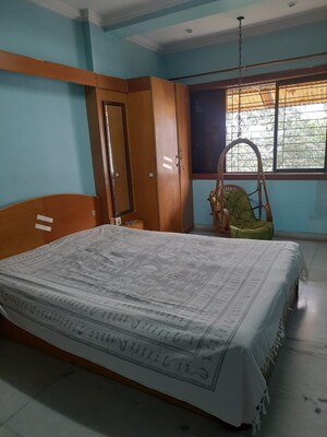 Bedroom in 2 BHK Apartment at Ashwin Society, Vishnu Nagar – for Sale