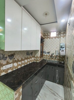 Kitchen in 1 BHK Builder Floor at Vishwas Park – for Rent