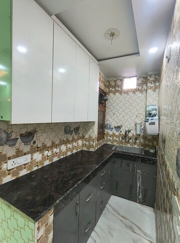 Kitchen in 1 BHK Builder Floor at Vishwas Park – for Rent