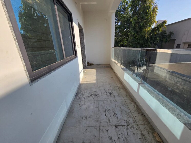 Balcony, new vip road 2 Bedroom 1400 Sq.Ft. Independent House In New Vip Road Vadodara 9718958