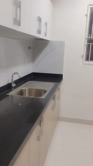 Kitchen in 3 BHK Apartment at Brigade Cornerstone Utopia, Varthur – for Rent