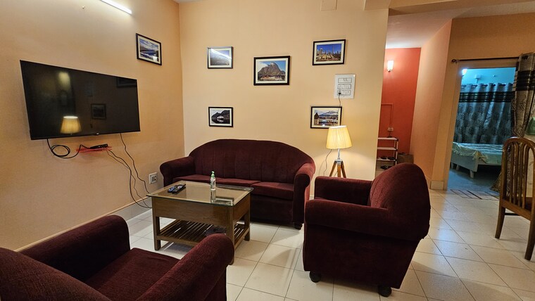 Master Bedroom, kristi-villa 3 Bedroom 1230 Sq.Ft. Apartment In Chinar Park Kolkata 9719006