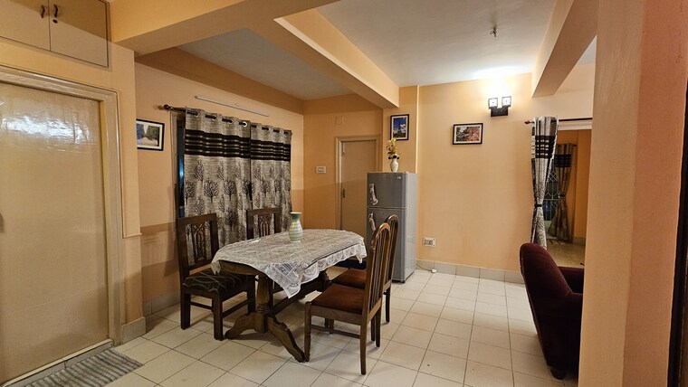 Living Room, kristi-villa 3 Bedroom 1230 Sq.Ft. Apartment In Chinar Park Kolkata 9719006