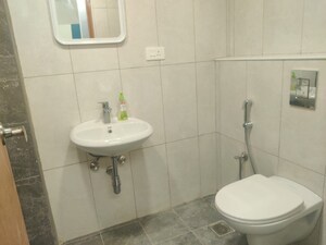 Bathroom in 3 BHK Apartment at INDIS Viva City, Kondapur – for Rent