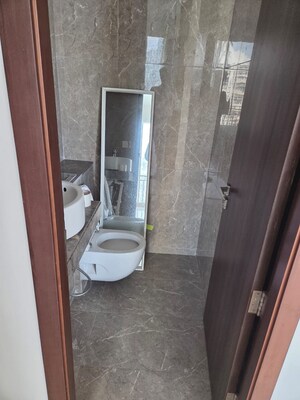 Bathroom in 4 BHK Apartment at Runwals The Reserve, Worli – for Rent