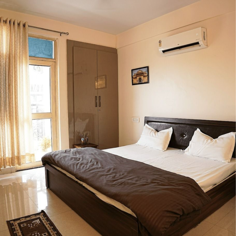 Bedroom, gomti nagar Pg For Girls In Gomti Nagar 9719060