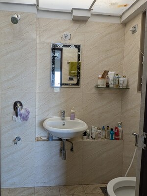 Bathroom in 2 BHK Villa at Kurla East – for Rent