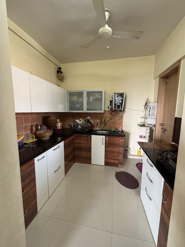 Kitchen, wakadkar-wisteria-atelier 2 Bedroom 1000 Sq.Ft. Apartment In Wakad Pune 9719117