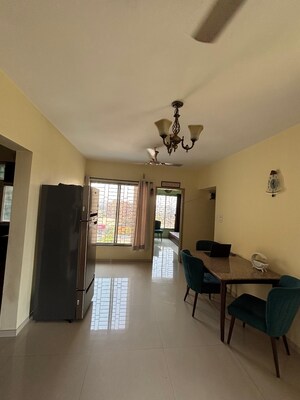 Living Room in 2 BHK Apartment at Wakadkar Wisteria Atelier, Wakad – for Rent