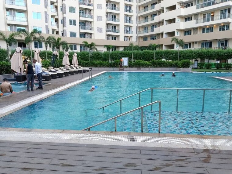 Swimming Pool, ambience-creacions 3 Bedroom 1860 Sq.Ft. Apartment In Sector 22 Gurgaon 9719123