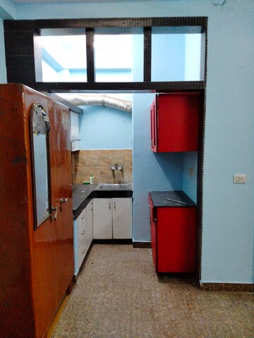 Kitchen in 2 BHK Builder Floor at Krishna Homes Rajendra Nagar, Rajendra Nagar Sector 3 – for Rent