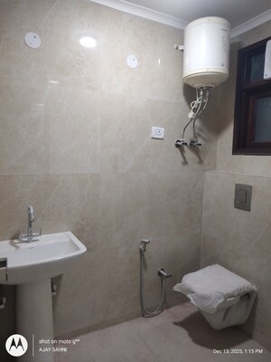 Bathroom in 3 BHK Builder Floor at Mehrauli – for Sale