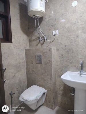 Bathroom in 3 BHK Builder Floor at Mehrauli – for Sale