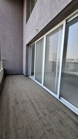 Balcony in 3 BHK Apartment at Pethkar Siyona, Punawale – for Rent