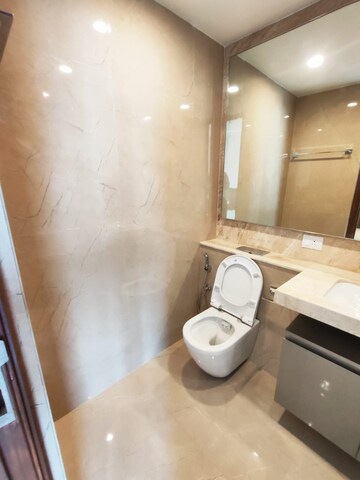 Bathroom in 4 BHK Apartment at Hiranandani Lake Enclave Glendale, Thane West – for Rent