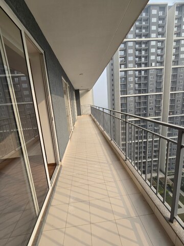 Balcony in 3 BHK Apartment at Godrej Woods, Sector 43 – for Rent