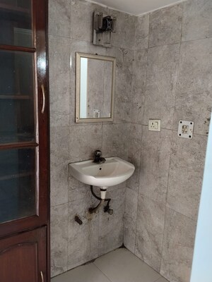 Bathroom in 3 BHK Apartment at Amrapali Platinum, Sector 119 – for Rent