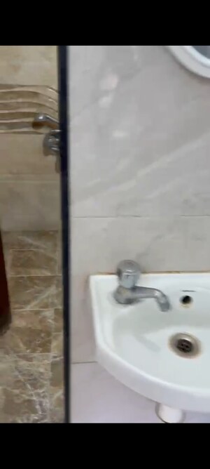 Bathroom in 1 BHK Apartment at Vinay Unique Gardens, Virar West – for Rent