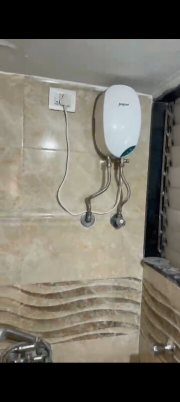 Bathroom in 1 BHK Apartment at Vinay Unique Gardens, Virar West – for Rent