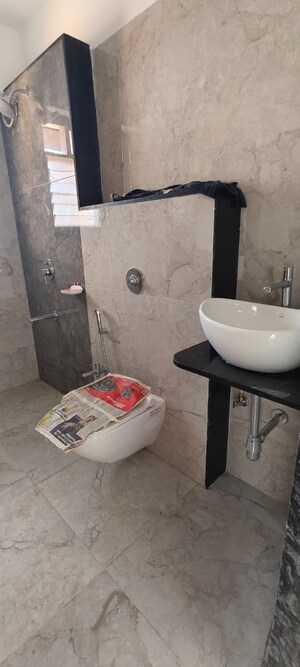 Bathroom in 2 BHK Apartment at A And A Breeza, Koregaon Park – for Rent