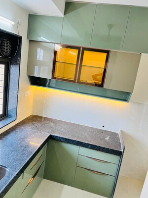 Kitchen in 2 BHK Apartment at Runwal Eirene, Balkum Pada – for Rent