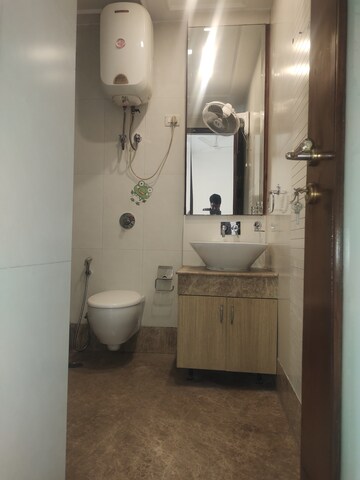 Bathroom in 4 BHK Builder Floor at New Friends Colony – for Rent