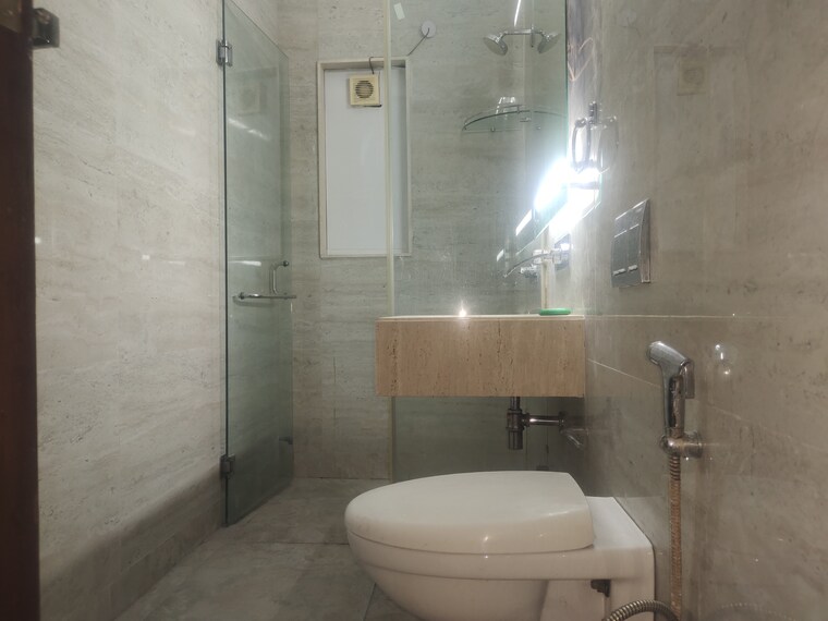Bathroom, greater kailash i 4 Bedroom 1800 Sq.Ft. Builder Floor In Greater Kailash I Delhi 9719327
