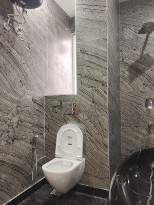 Bathroom in 4 BHK Builder Floor at Greater Kailash I – for Sale