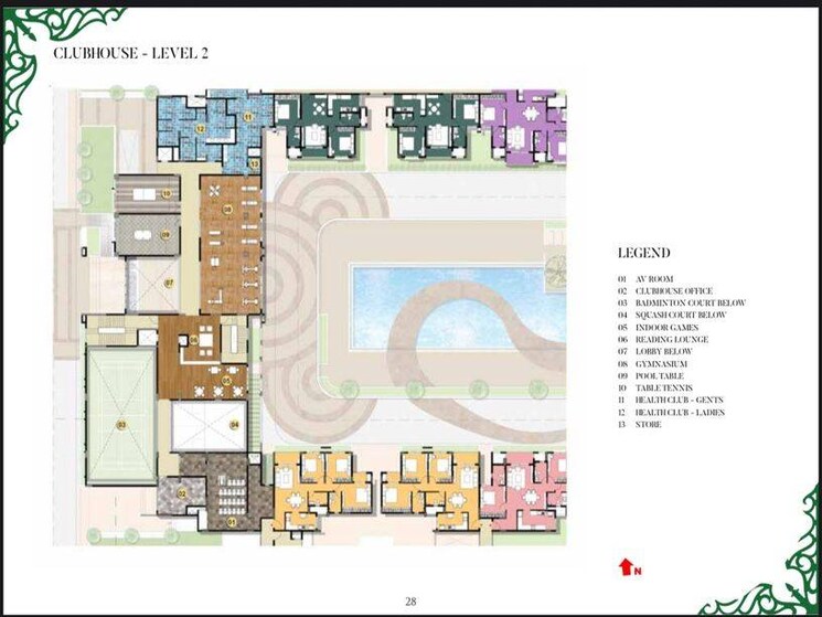 Master Plan, prestige-green-gables 3 Bedroom 1597 Sq.Ft. Apartment In Panathur Bangalore 9719375
