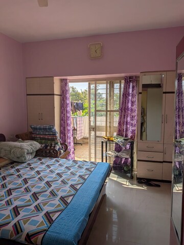 Bedroom in 2 BHK Apartment at Bhujbal Shivranjan Towers, Pashan – for Rent