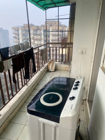 Balcony in 2 BHK Apartment at Aims Greens Avenue, Sector 4 Greater Noida – for Rent