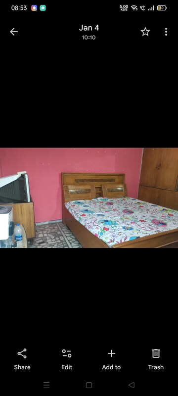 Bedroom in 1 BHK Villa at Aliganj – for Rent