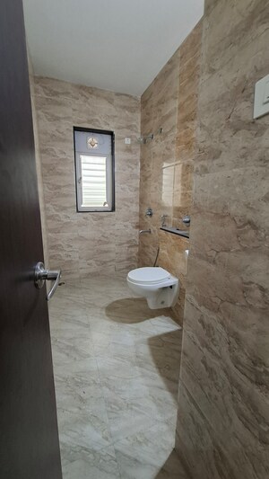 Bathroom in 3 BHK Apartment at Punawale – for Rent