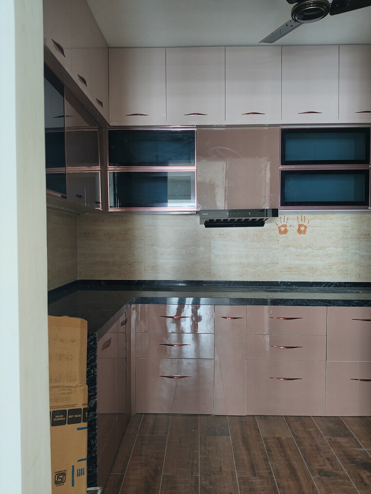 Kitchen, unique-k-town 4 Bedroom 1707 Sq.Ft. Apartment In Kiwale Pune 9719441