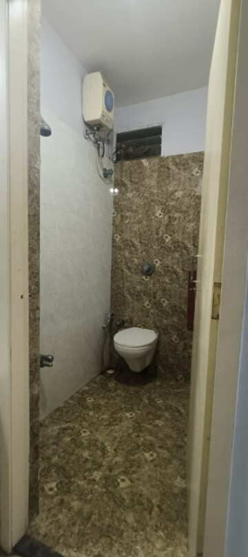 Bathroom in 3 BHK Apartment at Makarba – for Rent