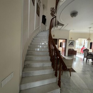 Staircase in 5 BHK Independent House at Palam Vihar Residents Association, Palam Vihar – for Rent