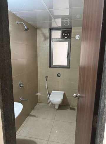 Bathroom in 2 BHK Apartment at Runwal Eirene, Balkum Pada – for Rent