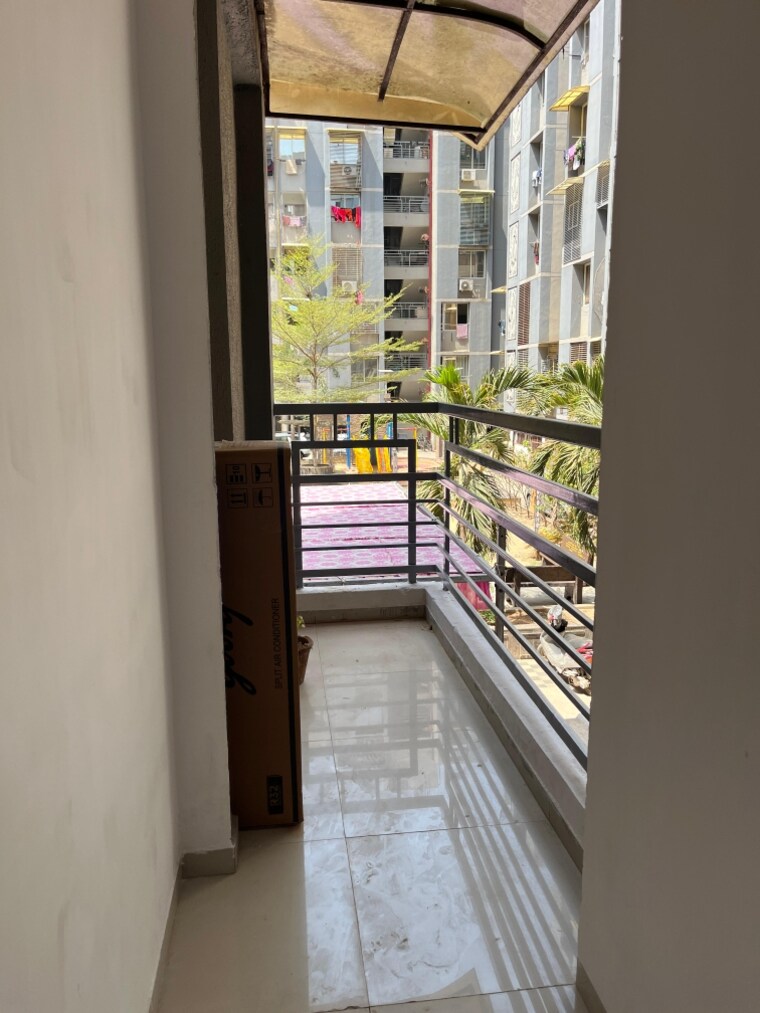 Balcony, prathna-elegance 2 Bedroom 1200 Sq.Ft. Apartment In Gota Ahmedabad 9719454